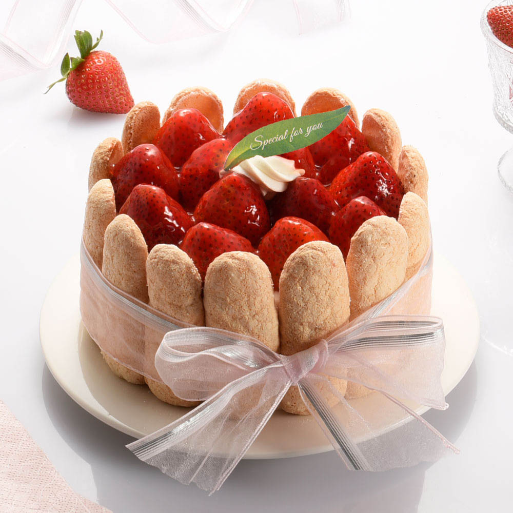 草莓蛋糕推薦品牌－亞尼克－草莓夏洛特蛋糕